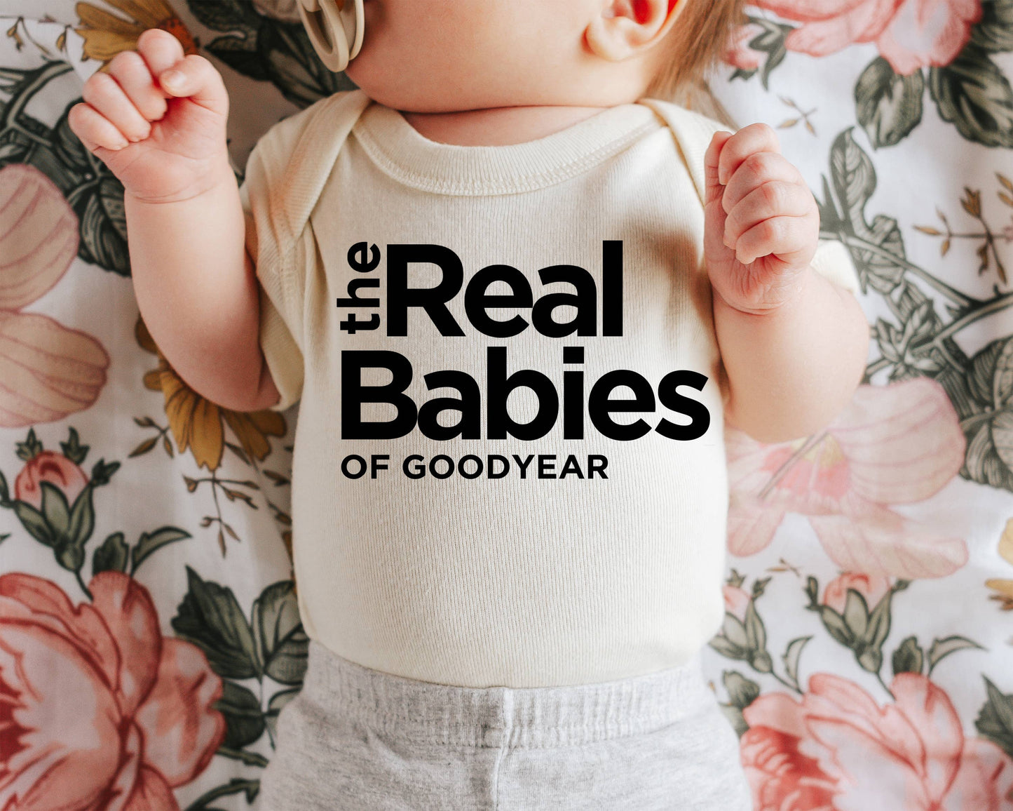 the Real Babies of "Your City" Natural Color Baby Bodysuit