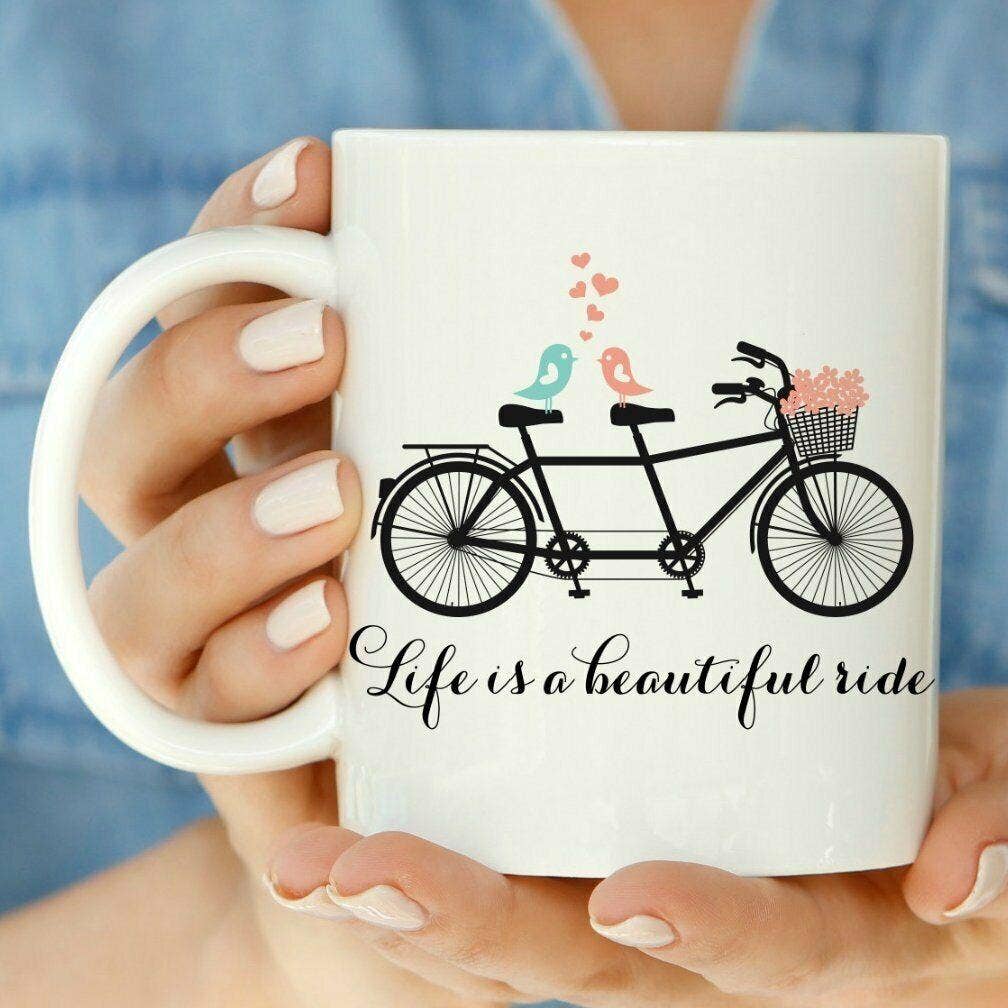 Life is a Beautiful Ride 15 oz Mug