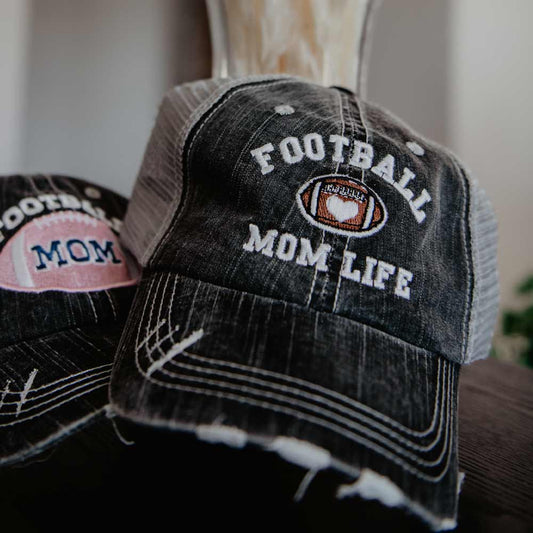 Football Mom Life Wholesale Trucker Hats