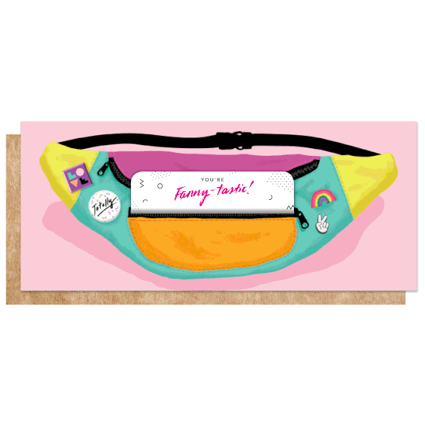 Fanny Pack Card